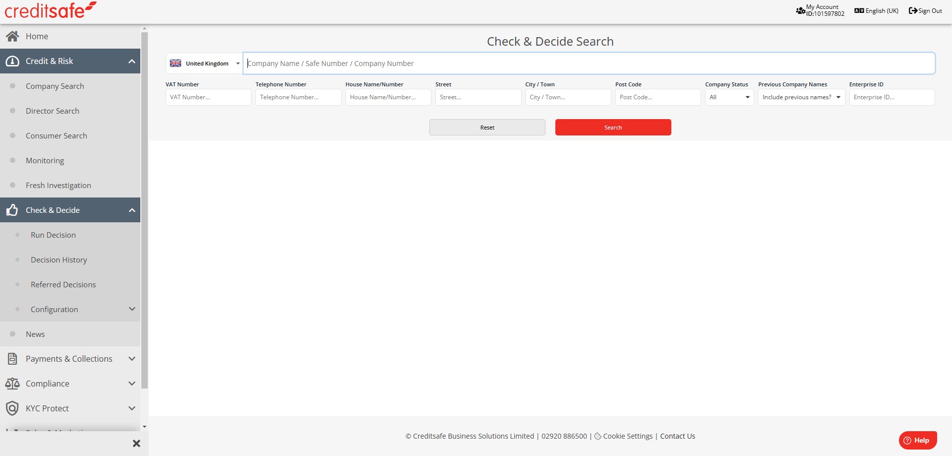 Bank Verification through C&D