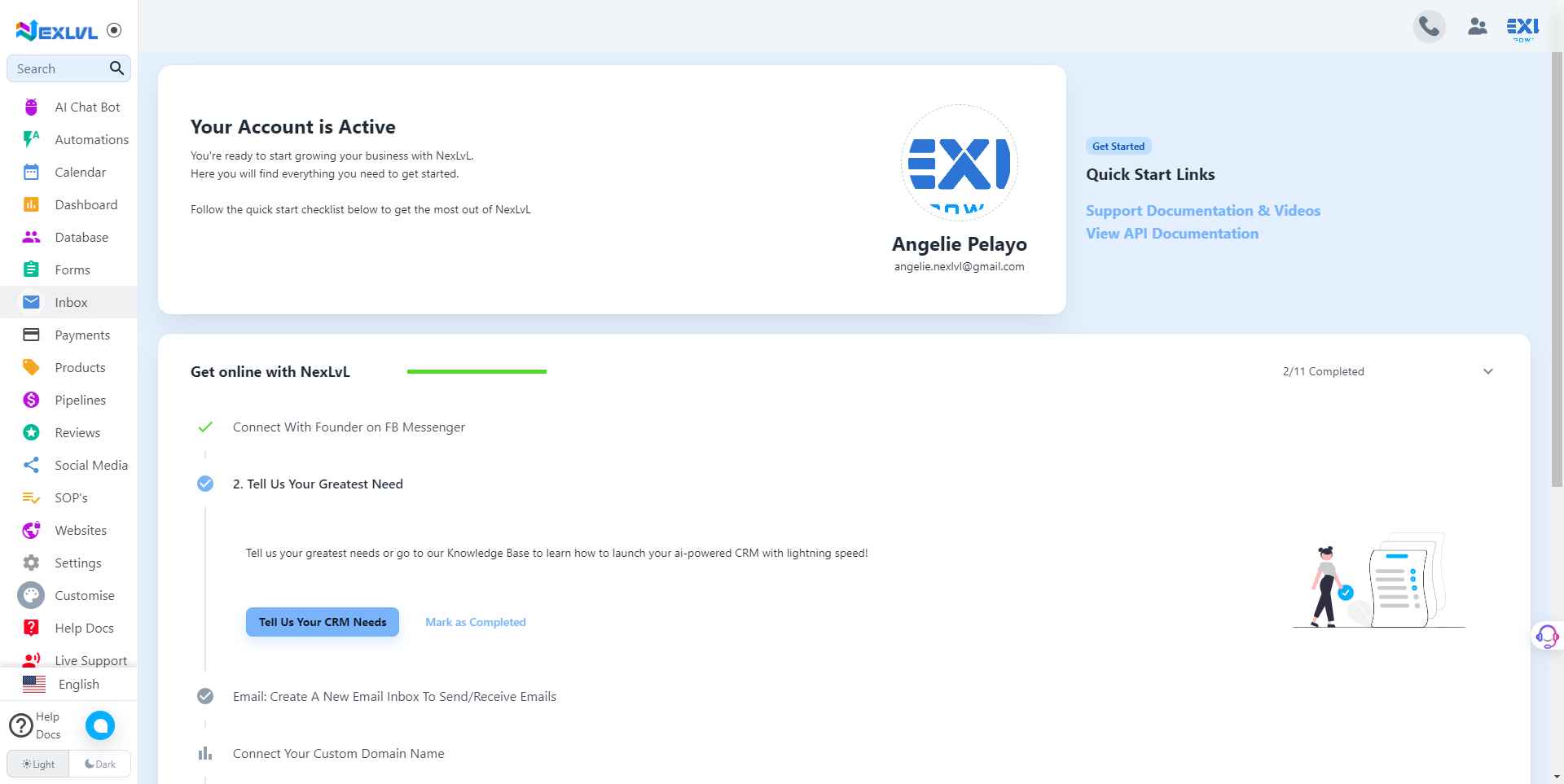 Want to Add an Email Account?