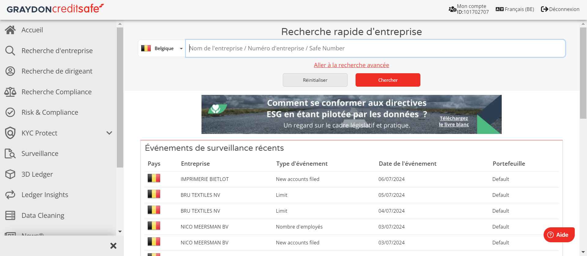 Créez un profil à partir d'un