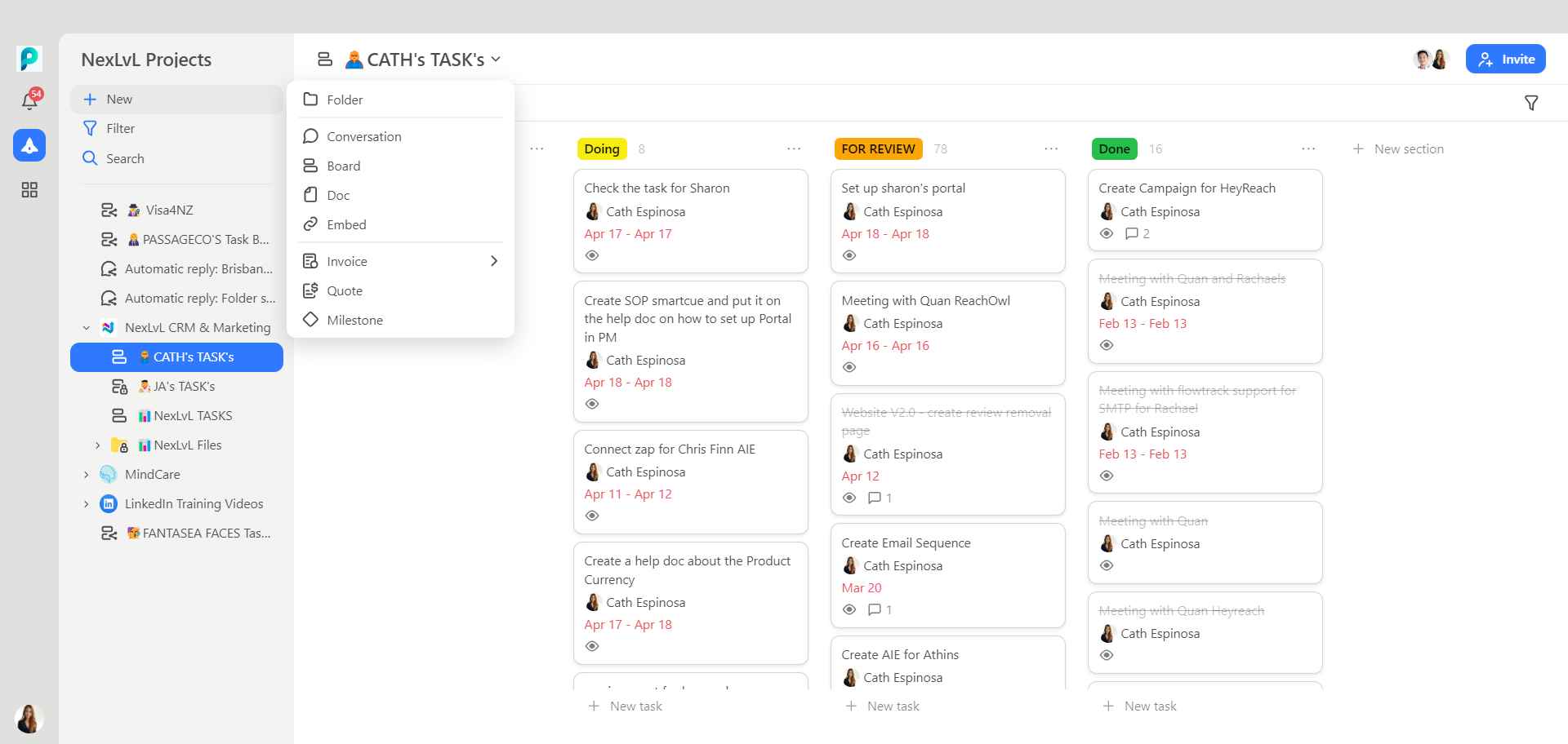 How to create Task Board