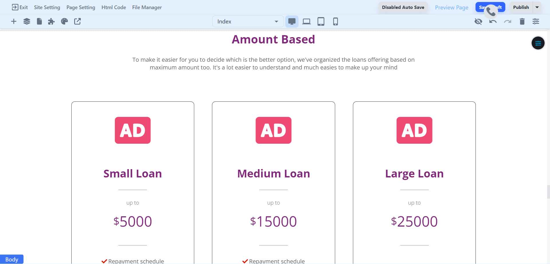 Link Nav to a Section