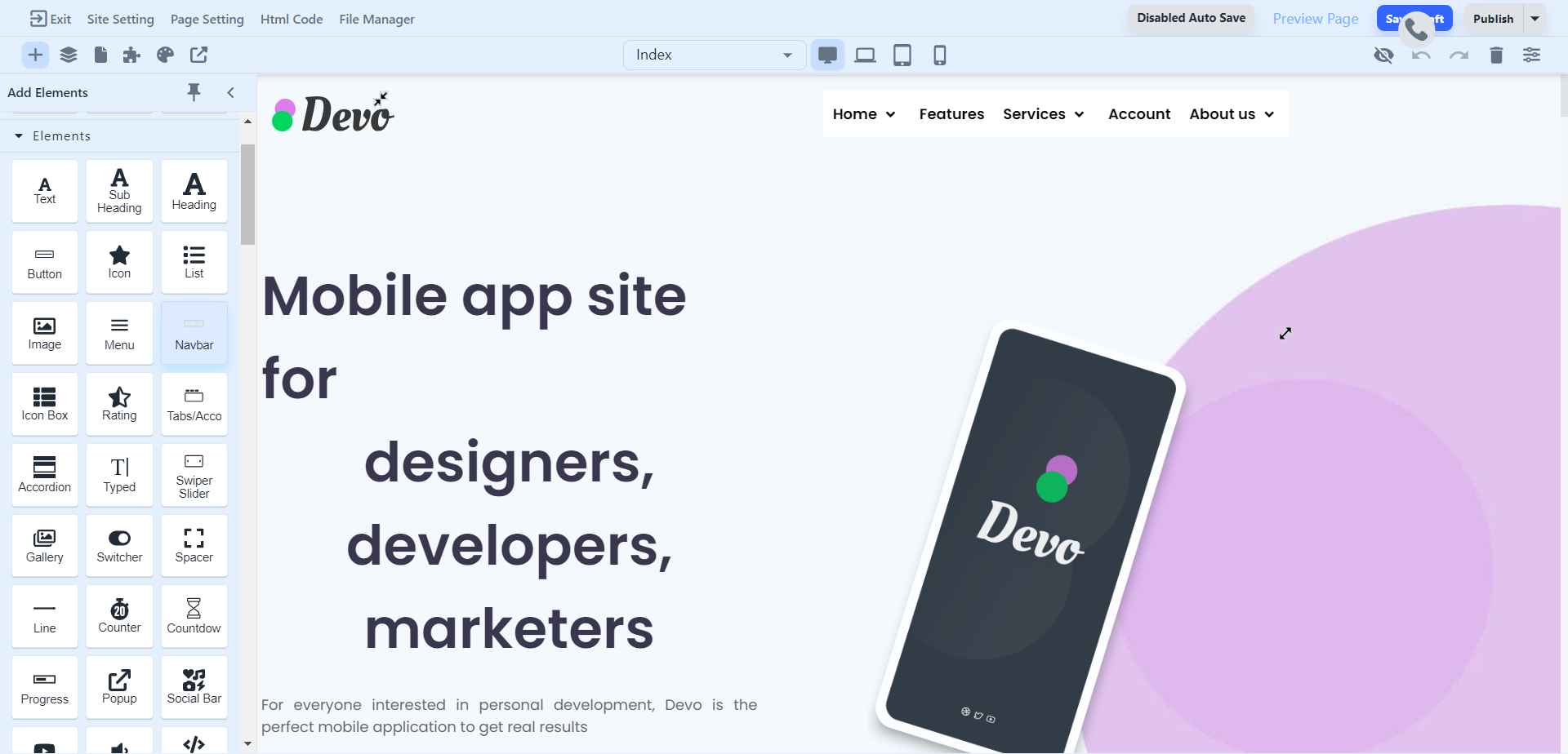 How Navigation Bar works
