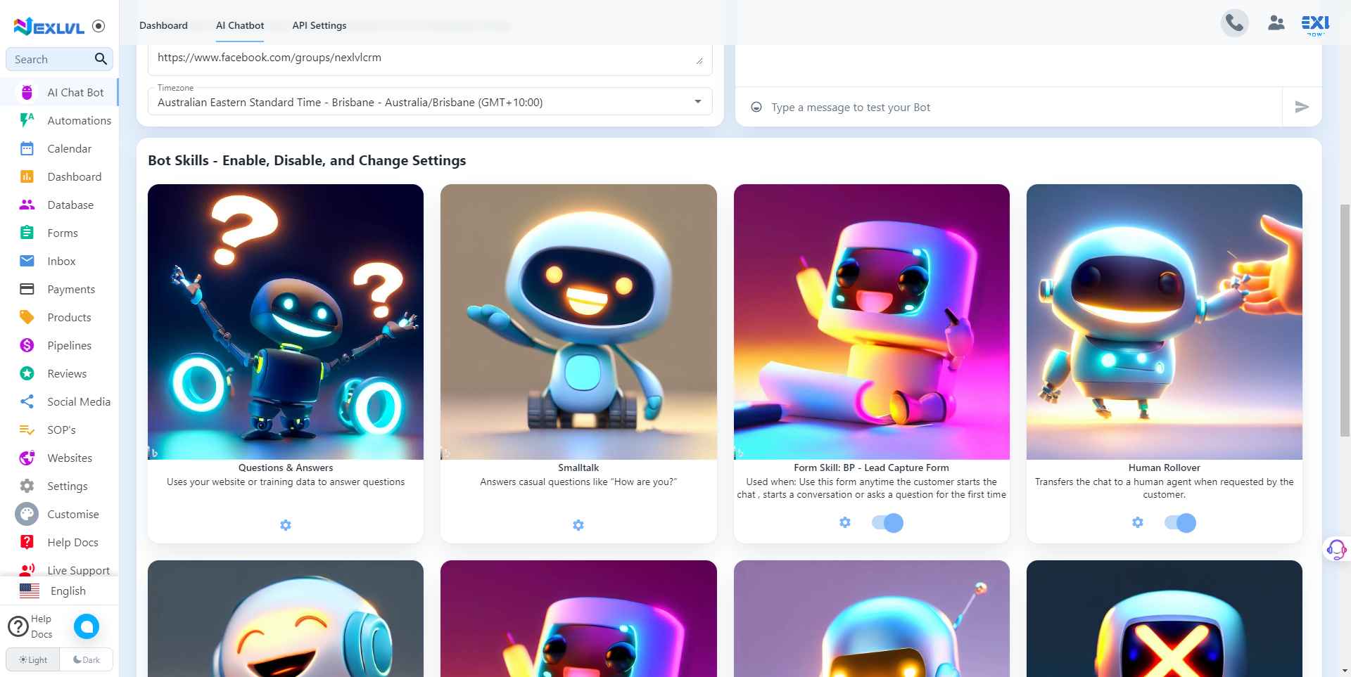 AI ChatBot Skills